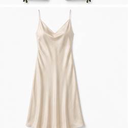 Womens Champagne Slip Dress
